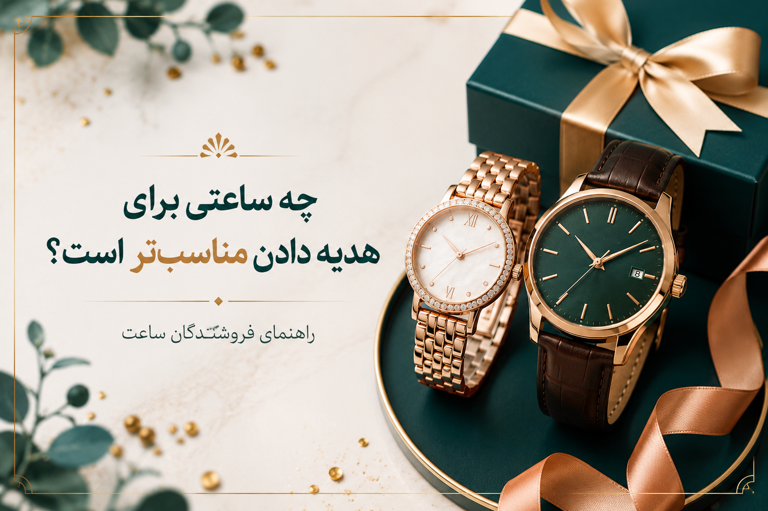 چه ساعتی برای هدیه مناسب‌تر است؟ راهنمای فروشندگان