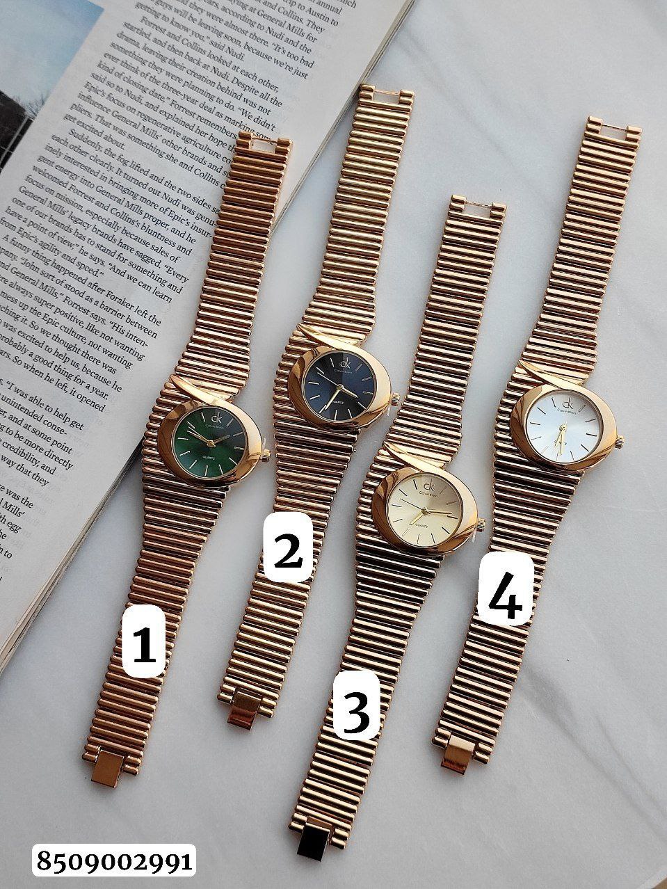 ساعت زنانه مارک ck 8509002991