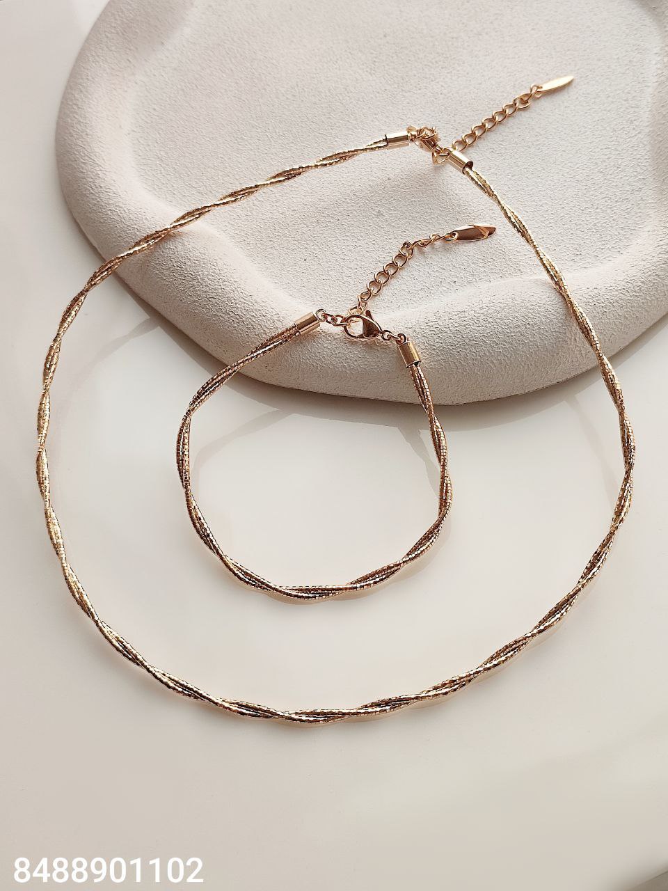 گردنبند دستبند مارک ژوپینگ 8488901102