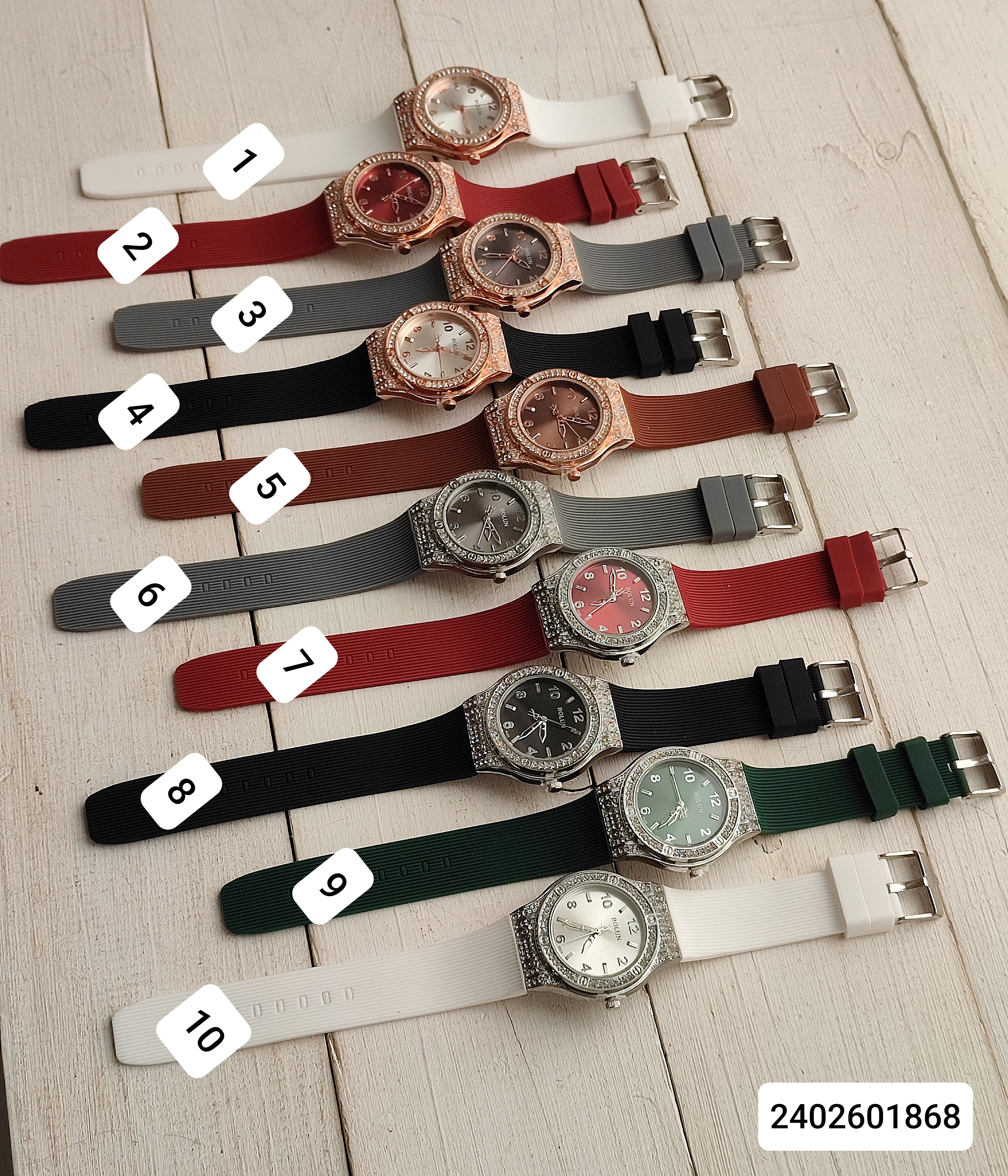 ساعت نگین دار مارک بلون 2402601868